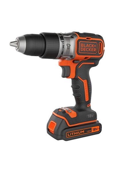 Black&Decker Μπλακ εντ Ντέκερ BL188KB 18V Ασύρματο Δραπανοκατσάβιδο με 2 Μπατ...