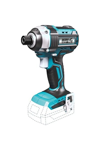 dedra Șurubelniță, Dedra, fără fir, 18V, 2300 rpm, Albastru/Negru