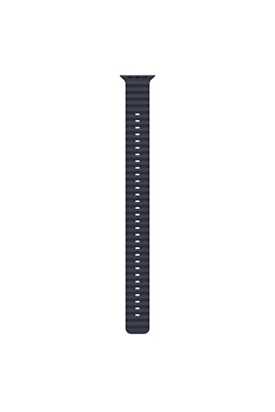 Apple Curea pentru Watch 49mm, Navy Ocean Band Extension - Titanium Finish