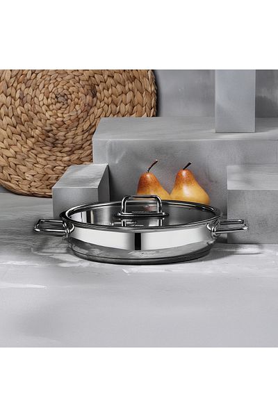 Aryıldız Colombus Stainless Steel Short Pot 32 cm