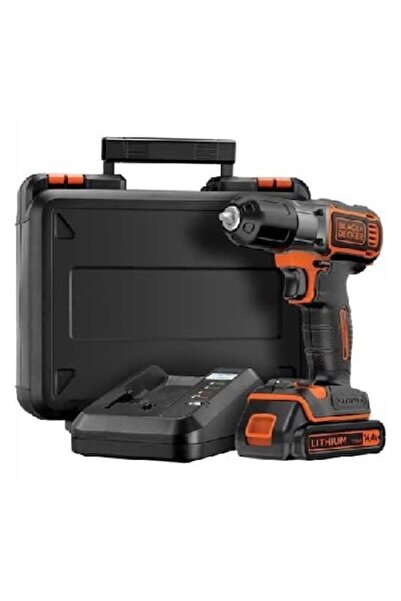 Black&Decker Mașină de găurit, Black & Decker, 18V, Li-Ion, 1.5 Ah, Negru/Por...