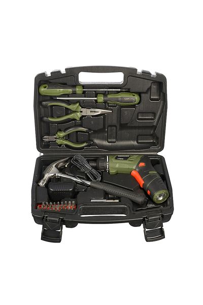 Heinner Pachet șurubelniță fără fir VTE002, 3,6 V Li-Ion, 1300 mAh, 4,5 Nm, 20 biți, adaptor + 5 Ha