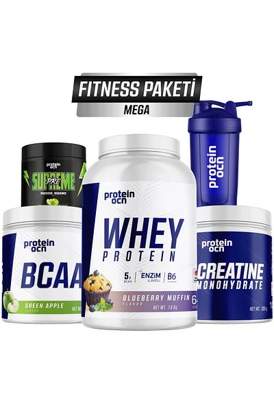 Proteinocean Fitness Pack Mega - Blueberry Muffin Green Apple