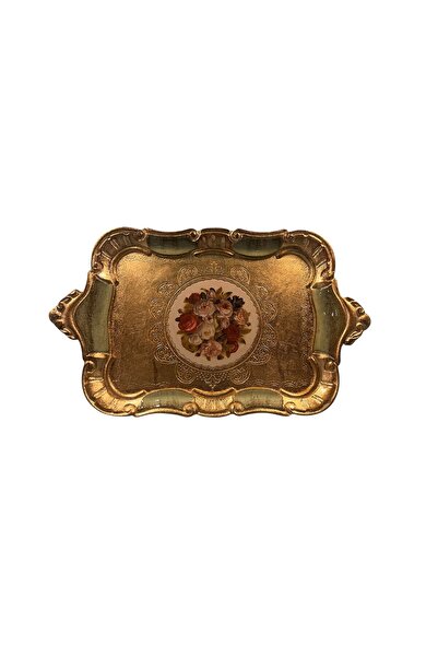 ROY KING MASI MS39 DİKD.KULPLU KAHVE TEPSİ 32*20 SAGE