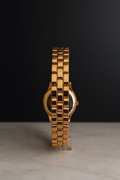 Goldpower Stoned Metal Cord Women's Wristwatch
