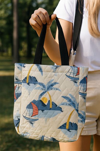 SER&YAT Patterned Cloth Bag |   Durable, Lightweight and Stylish Design