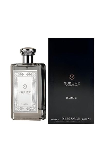 BRAND G Sublime Pour Homme Eau de Parfum 100ml by Brand G | A luxurious and elegant men's fragrance that reflects strength and distinction