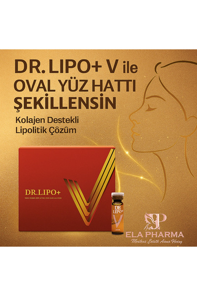 dr lipo Dr. Lipo+ V – Kolajen Destekli Lipolitik Ampul (5*10 ml)