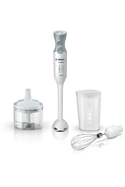 Bosch ErgoMixx Blender de mână 600 W Alb, Window grey