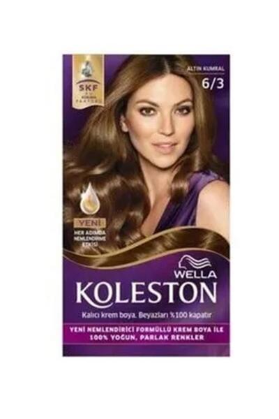 wella koleston KİT SAÇ BOYASI & NO: 6/3 ALTIN KUMRAL YENİ