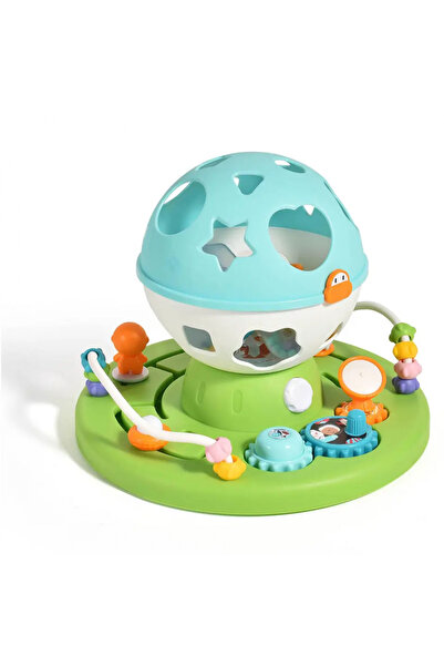 Aberolive Jucărie muzicală și sortator pentru bebeluși - Glowing Planet