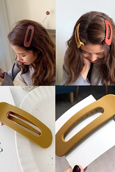 CİYU TİCARET Büyük Boy Klipsli Saç Tokası