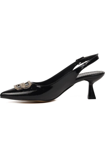 PUNTO 357075 Black Women's Evening Dress Shoes