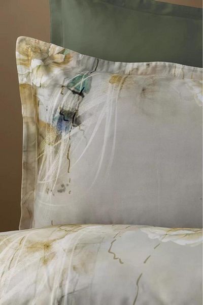 İssimo Home RIVOLI 210TC ΨΗΦΙΑΚΗ ΕΚΤΥΠΩΣΗ ΒΑΜΒΑΚΙ ΣΑΤΕΝ ΣΕΤ ΠΑΠΛΩΜΑΤΟΣ ΔΙΠΛΗΣ ΠΟΥΛΙΑΣ