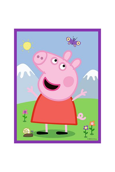 Mercaton PUZZLE TREFL PRIMO BABY MAXI 2X10 PEPPA PIG