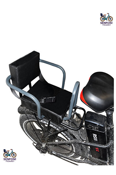 senfoniticaret Elektrikli Bisiklet Yan Korumalı Çocuk Koltuğu, Emniyet Kemerl...