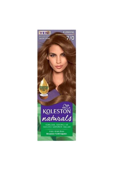 wella koleston NATURALS MAXİ SAÇ BOYASI & NO: 7/0 YENİ