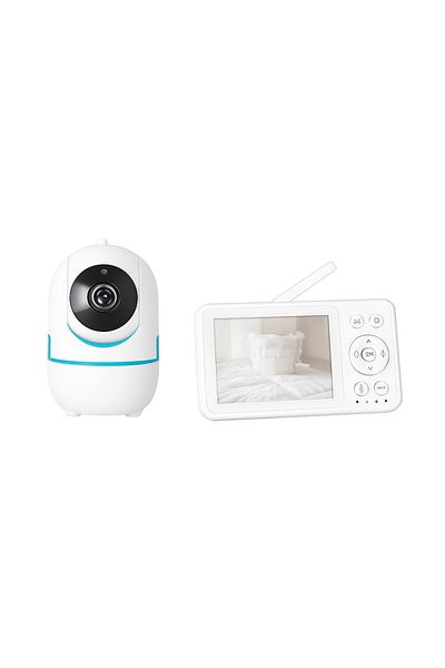 Blasko Baby Monitor Digital cu Ecran LCD 3.2” – Viziune Nocturna, Comunicare Bidirectionala