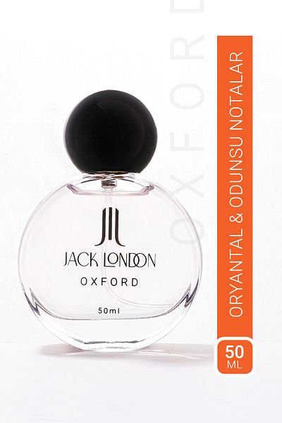 Jack London Oxford 50 ml Women's Perfume - Floral, Woodwater, Jasmine, Hyacinth, Vanilla, Cedar Wood, Citrus