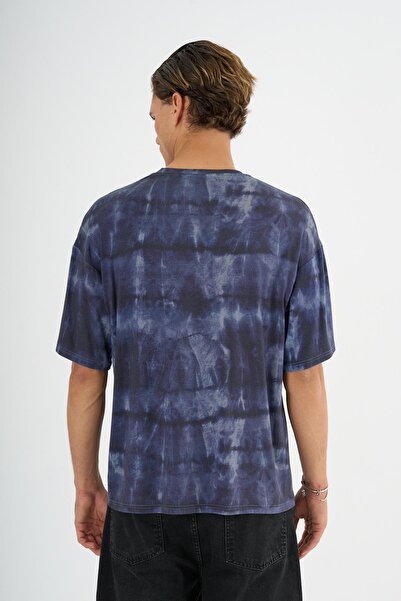 ALEXANDERGARDI Ανδρικό μπλουζάκι με στάμπα με γραβάτα