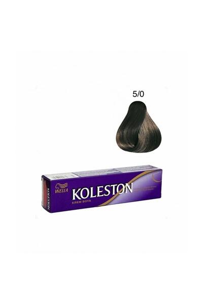 wella koleston SİNGLE SAÇ BOYASI & NO: 5/0 AÇIK KAHVE