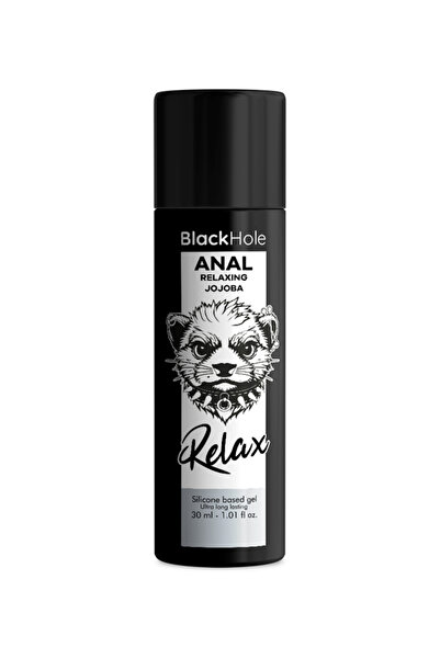 BLACK HOLE Gel de masaj erotic relaxant cu jojoba, Black Hole, 30 ml, bază din silicon