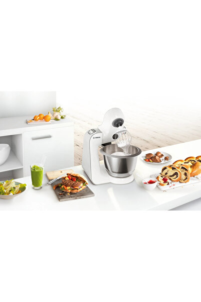 Bosch Robot de bucătărie MUM 5 1000 W Alb, Silver (Argintiu) MUM58231