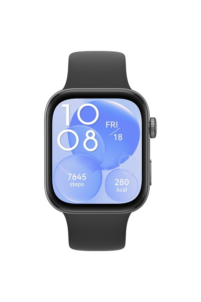 Huawei Ceas Smartwatch Watch Fit 3, Bluetooth, SpO2, Fluoroelastomer Strap, B...