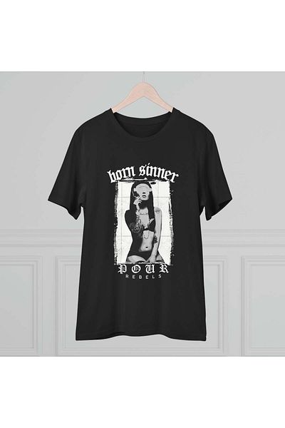 OEM T-shirt size L 'BORN SINNER'