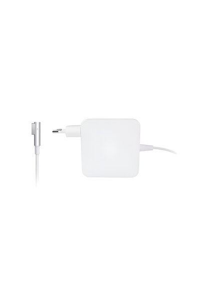 Padrino Incarcator MagSafe 45W compatibil cu MacBook Air, cablu magnetic L, 1.7 metri, Alb