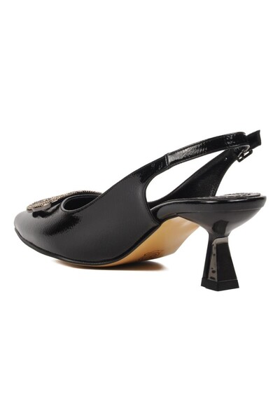 PUNTO 357075 Black Women's Evening Dress Shoes