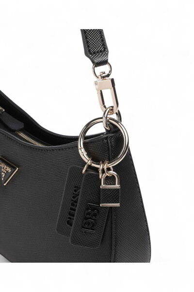 Guess Noelle II Siyah Kadın Omuz Çantası HWZG9672180