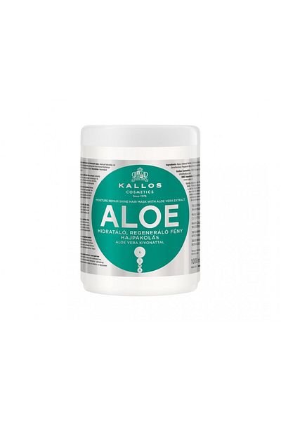 Kallos Mască de păr cu aloe vera 1000 ml / 34 oz