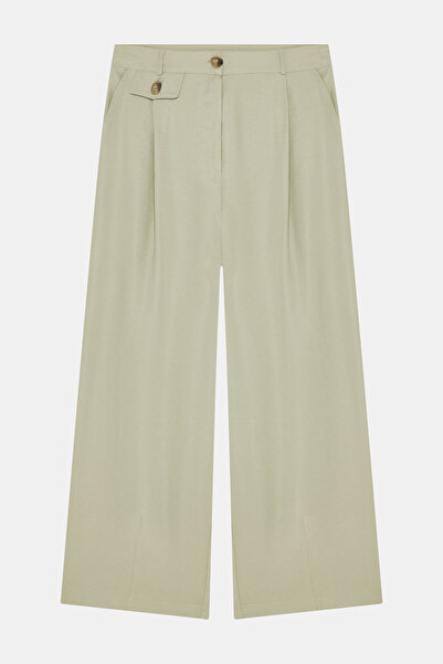 W Collection Light Gray Relaxed Cut Pants