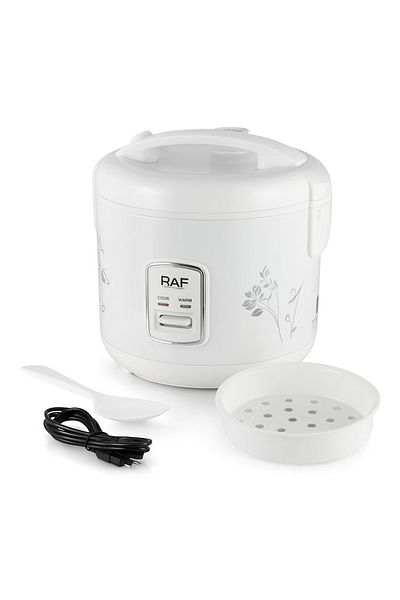 Blasko Oala Electrica pentru Gatit cu Aburi Rice Cooker 1000W, Capacitate 5L, Functie Gatit/Incalzit, Dimen