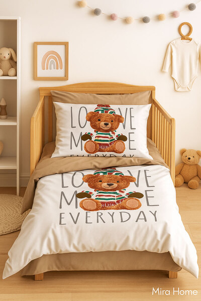 Mira Home Newborn Baby Bedding Set Love Me Everyday