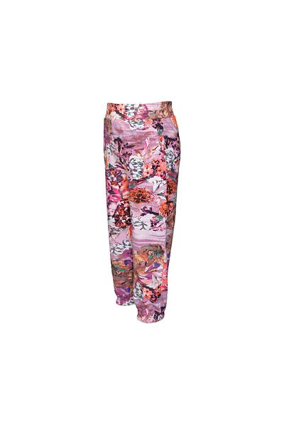 LOVETTI Mixed Rose Patterned Girl's Sweatpants with Pockets