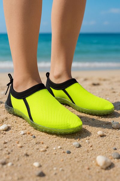 İmerShoes Unisex Black Sea Shoes