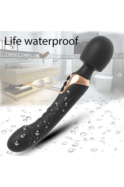 Lumely Warming Rotating Prostate Thruster, Heating and Thrusting Waterproof Massager,Black