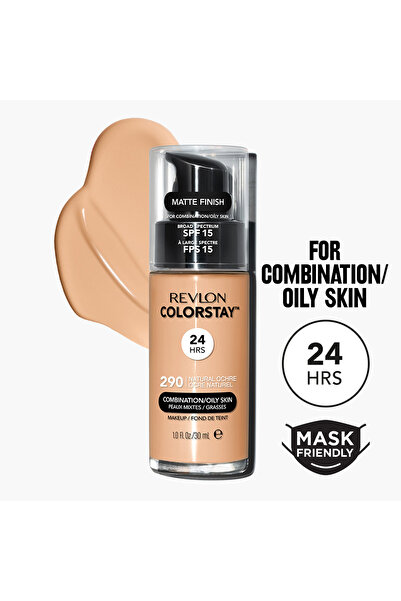 Revlon كريم أساس كولورستاي للبشرة المختلطة والدهنية