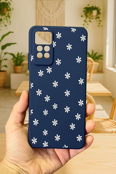Vip Case Redmi Note 11 Pro/Note 12 Pro 4G MINI DAISY PATTERN غطاء حماية مطاطي ممتص للصدمات من السيليكون277