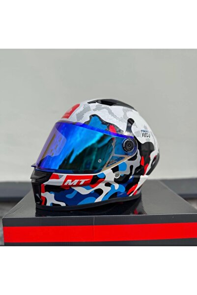 MT Helmets Stinger 2 YOZU A7 (şeffaf vizörlü)
