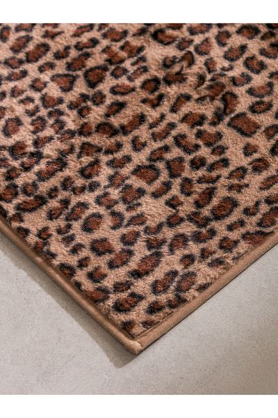 LC Waikiki Leopard Patterned Bath Mat 50X80 cm