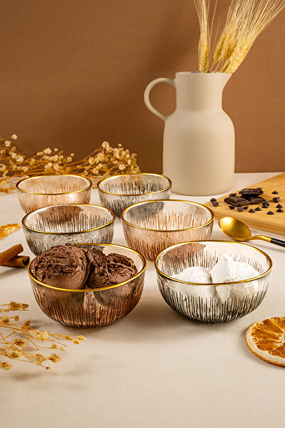 Fecra Mystic 6'lı Kase Seti 10 Cm