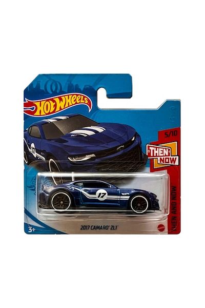 HOT WHEELS Masinuta Metalica Hot Wheels, 2017 Camaro ZL1, 1:64 Albastru