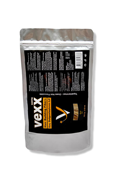 vexx maestro Vexx 100 Gr. Koyu Sarı (Dark Blonde) Saç Tozu Topik-Topaklanma Y...