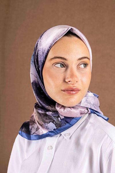 Akel Ψηφιακό κρυστάλλινο κασκόλ με μοντέρνο σχέδιο – καθημερινή και ειδική χρήση
