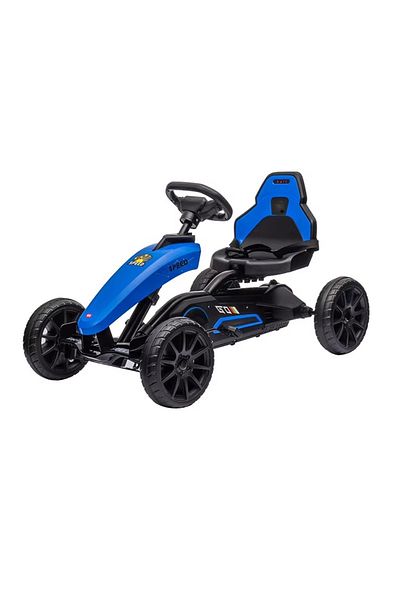 Nichiduta Kart pentru copii Speed Blue, structura metalica, cu pedale si roti silentioase din spuma