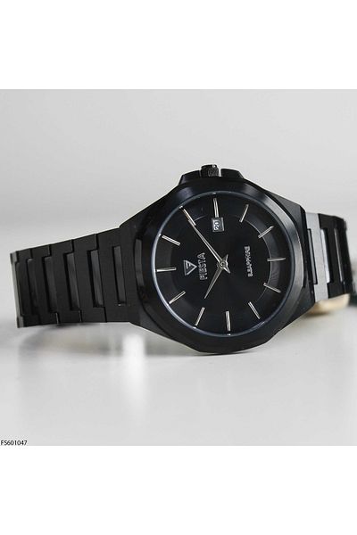 Fiesta Fs601047 Men's Wrist Watch with Steel Band