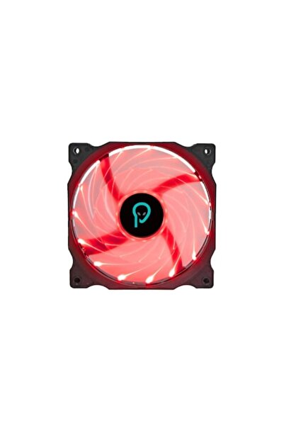 Spacer Ventilator SPFC-120-4P-RD Red LED 120mm